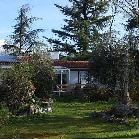 A Leira - Chalet Con Piscina En Becerril De La Sierra Buitenkant foto